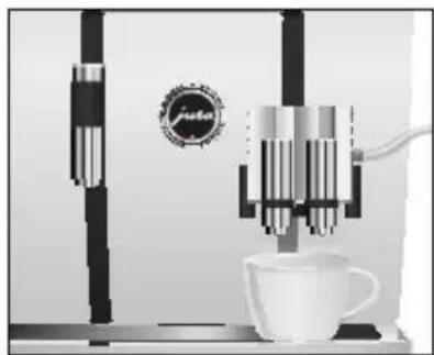 JURA GIGA W3 Professional - Preparation of a speciality coffee using the product selector - 1