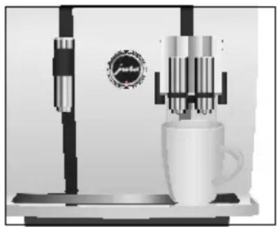 JURA GIGA W3 Professional - Permanently setting amounts for the cup size - 1