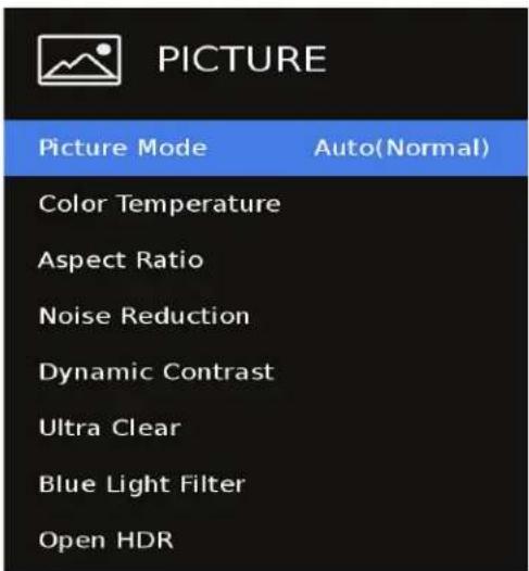 SunBriteTV SB-S2-55-4K-BL - Via the TV Side Panel Buttons - 4
