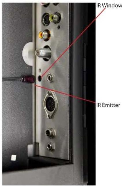 SunBriteTV SB-S2-55-4K-BL - To install the IR Emitter: - 1