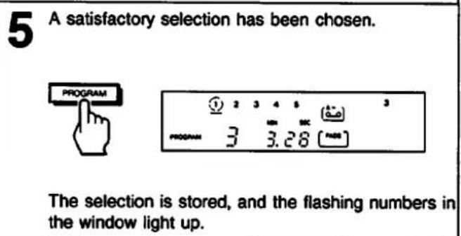 SONY CDP-C37 - Playing in a Desired Order - Program Play - 7