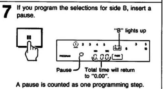 SONY CDP-C37 - Playing in a Desired Order - Program Play - 9