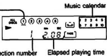 SONY CDP-C37 - Playing a Disc - Continuous Play - 8