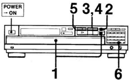 POWER → ON 5 3,42 1 6