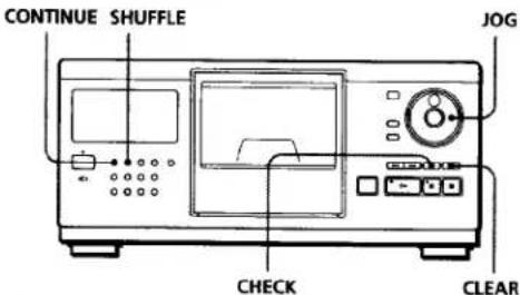 SONY CDP-CX255 - Mémorisation de plages spécifiques (bloc de suppression) - 1