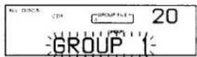 SONY CDP-CX255 - Classification des disques en groupes - 1