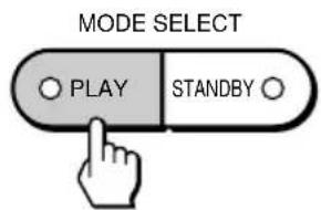 MODE SELECT PLAY STANDBY