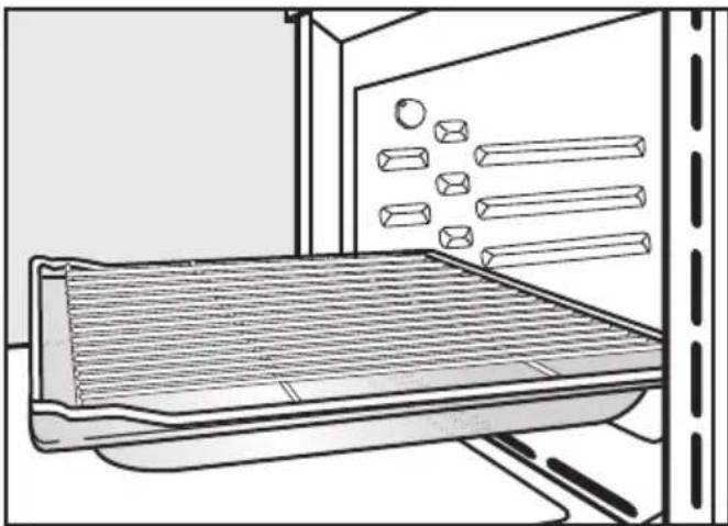 MIELE H 6870 BM - Wire rack with non-tip safety notches - 3