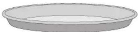 MIELE H 6870 BM - Round Baking Form HBF 27-1 - 1