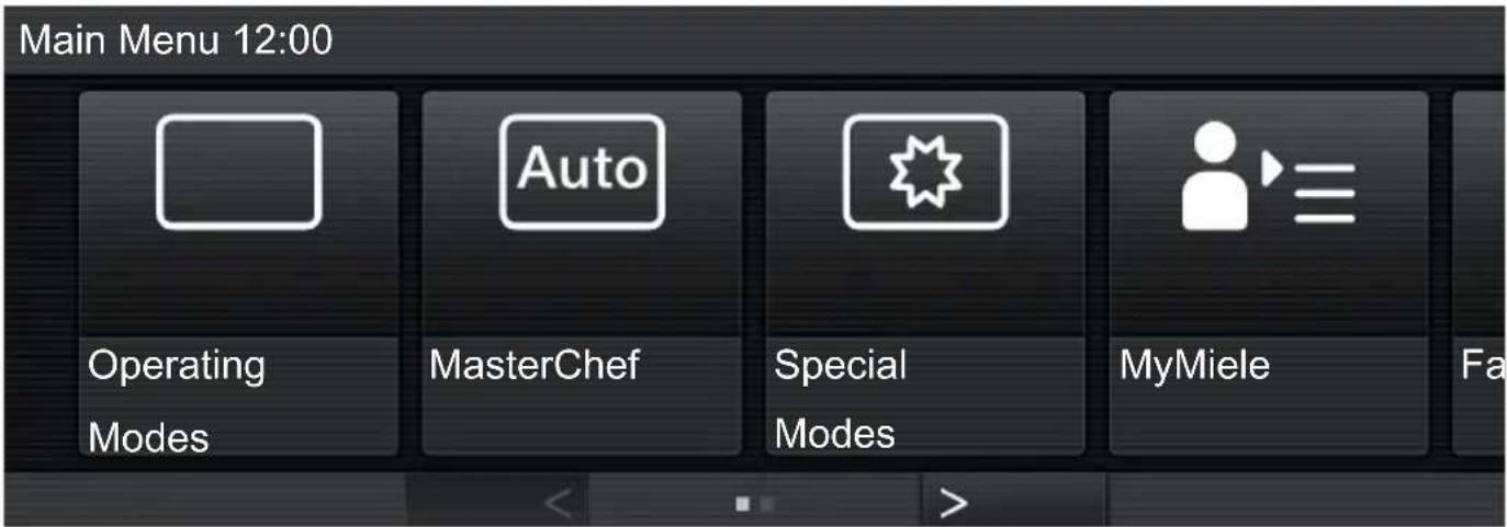 MIELE H 6870 BM - M Touch display - 1