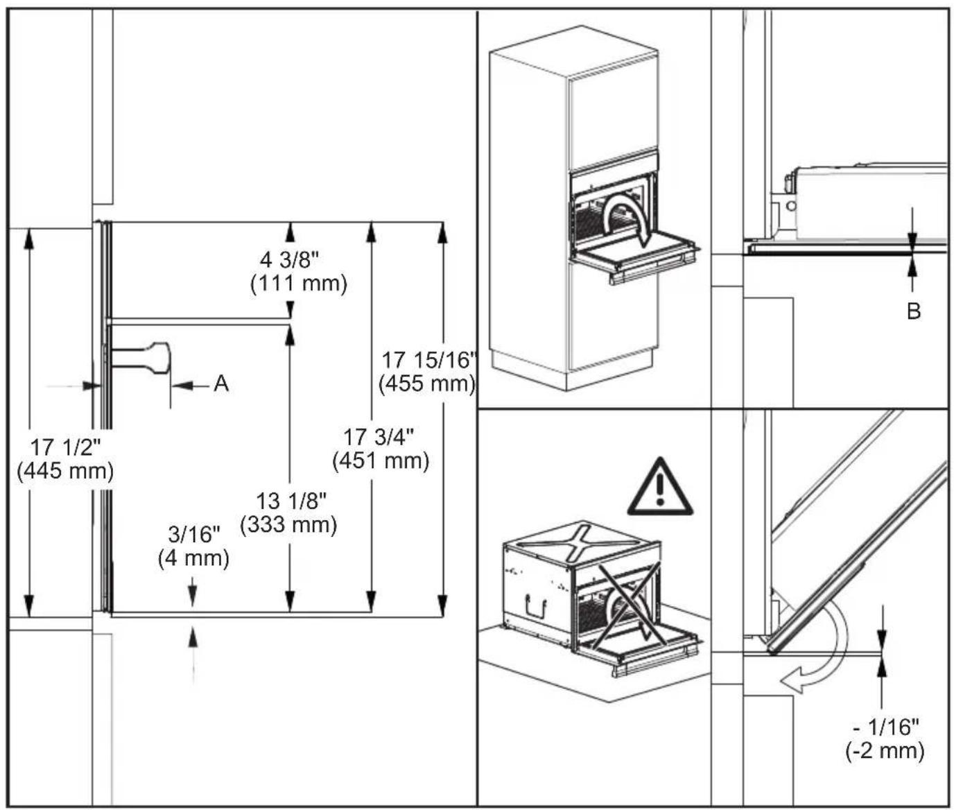 MIELE H 6870 BM - Combination installation with an oven into a tall cabinet - 2