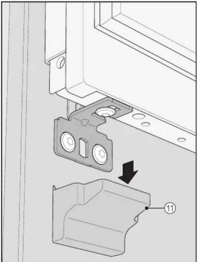 MIELE MasterCool KWT 2601 SF - Aligning the appliance door - 2