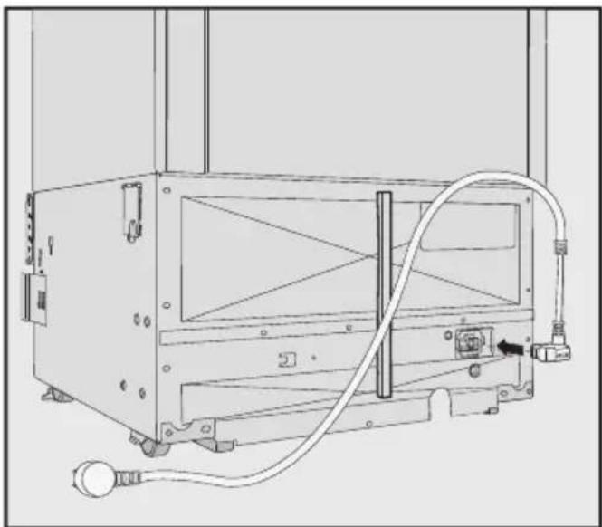 MIELE MasterCool KWT 2601 SF - Connecting the wine conditioning unit - 1