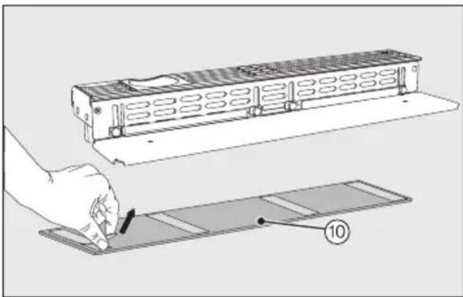 MIELE MasterCool KWT 2601 SF - Securing the base cover plate and the baseboard - 1