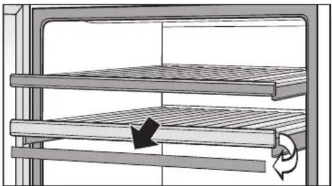 MIELE MasterCool KWT 2601 SF - Labeling the wooden racks - 1
