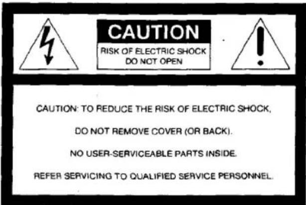 SONY SEQ-400 - WARNING - 1