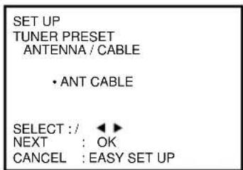 SONY SLV-777HF - Hookup 3: VCR setup - 6
