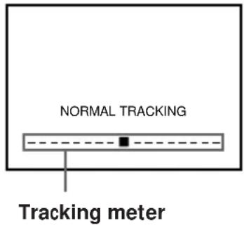 SONY SLV-777HF - Adjusting the tracking - 1