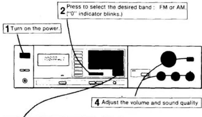 SONY STR-VX250 - DIRECT ACCESS TUNING - 1