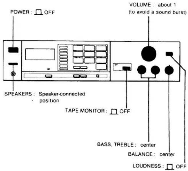 SONY STR-VX250 - PREPARATION - 1