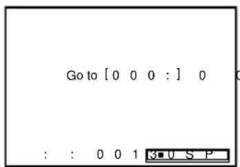 SONY SLV-N88 - To search for the counter 0:00:00 point - 1