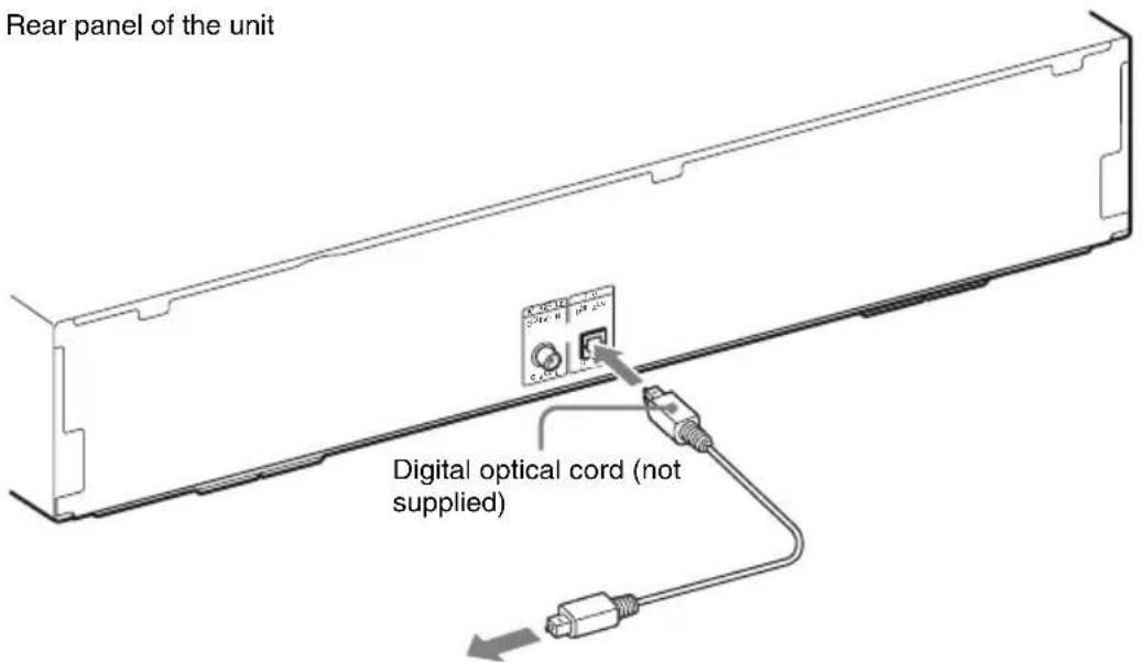 SONY BDV-E770W - Connecting the TV (Audio connection) - 1