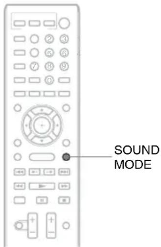 SONY BDV-E770W - Selecting the Effect to Suit the Source - 1