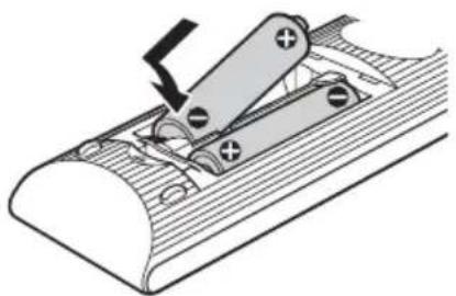 SONY BDV-E770W - Preparing the remote - 1