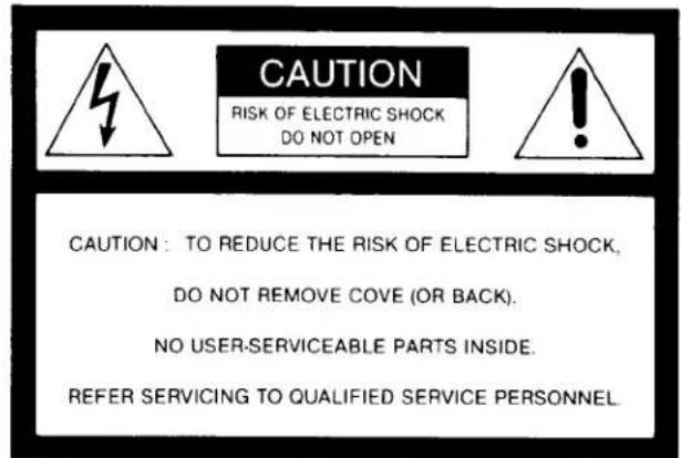 SONY TA-AX310 - WARNING - 1
