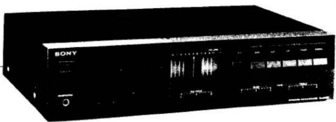 SONY TA-AX310 - OPERATING INSTRUCTIONS - 1