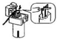SONY STR-DE835 - Assembling the supplied FM antenna - 3
