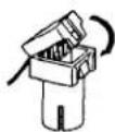 SONY STR-DE835 - Assembling the supplied FM antenna - 4