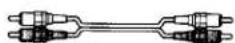 SONY STR-DE835 - Required cords - 1