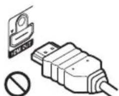 SONY DVP-NC800H - Carefully align the HDMI OUT jack on the back of the player and the HDMI connector by checking their shapes. - 1