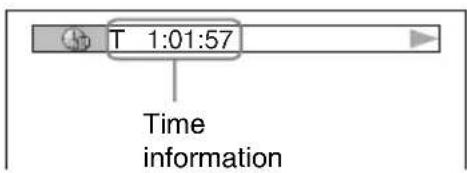 T 1:01:57 Time information