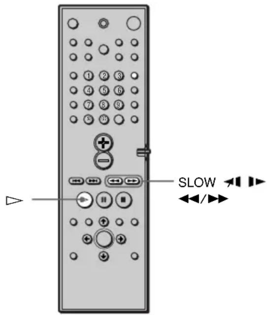 SONY DAV-C990 - Searching for a Particular Point on a Disc (Scan, Slow-motion Play) - 2