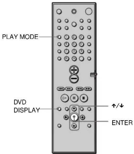 SONY DAV-C990 - Selecting the Play Mode (All Discs, One Disc, or Album) - 2