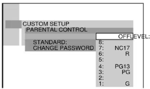 SONY DAV-C990 - Press ↑/↓ to select "LEVEL," then press ENTER. - 1