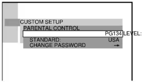 SONY DAV-C990 - Select the level you want using ↑/↓, then press ENTER. - 1