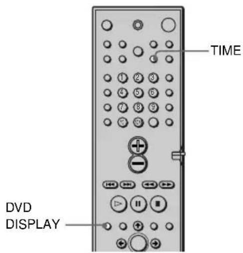 SONY DAV-C990 - Checking the Playing Time and Remaining Time - 2