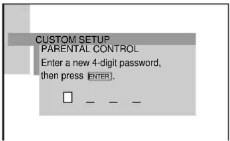 SONY DAV-C990 - ■If you have not entered a password - 1