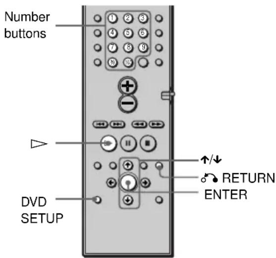 SONY DAV-C990 - Limiting playback for children (Parental Control) DVD - 1