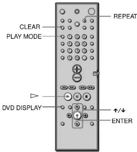SONY DAV-C990 - Playing repeatedly (Repeat - 1