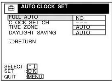 SONY SLV-669HF - If the clock is not activated - 3