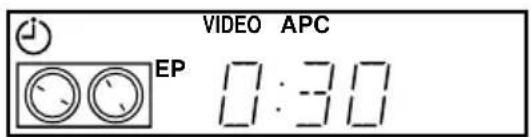 SONY SLV-669HF - Setting the recording duration time - 2