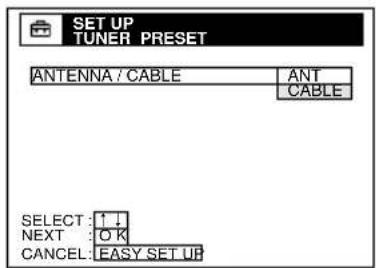 SONY SLV-669HF - Hookup 3: VCR setup - 3