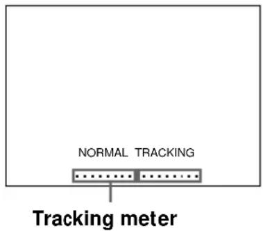 SONY SLV-669HF - Adjusting the tracking - 1