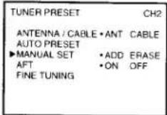 SONY SLV-360 - Presetting all receivable channels automatically - 2