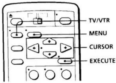 SONY SLV-360 - Setting the clock - 1