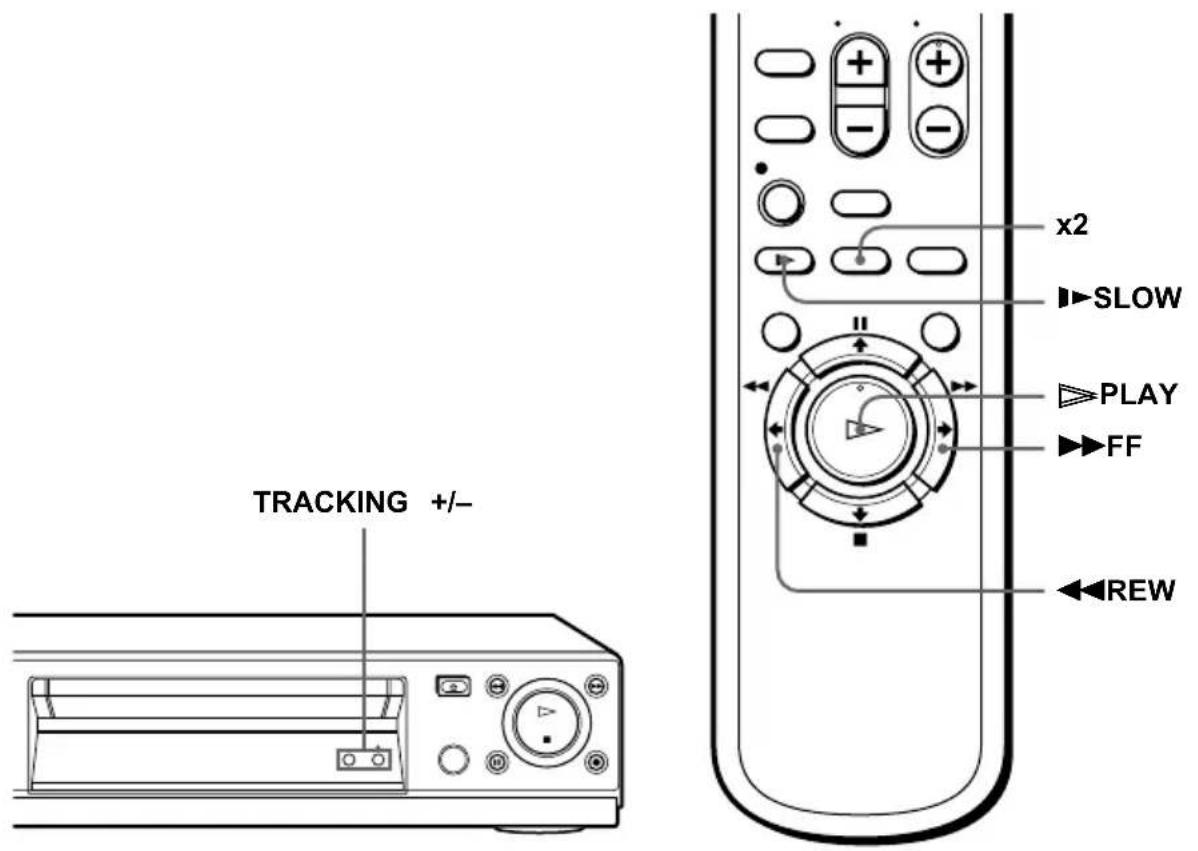SONY SLV-N77 - Playing/searching at various speeds - 1